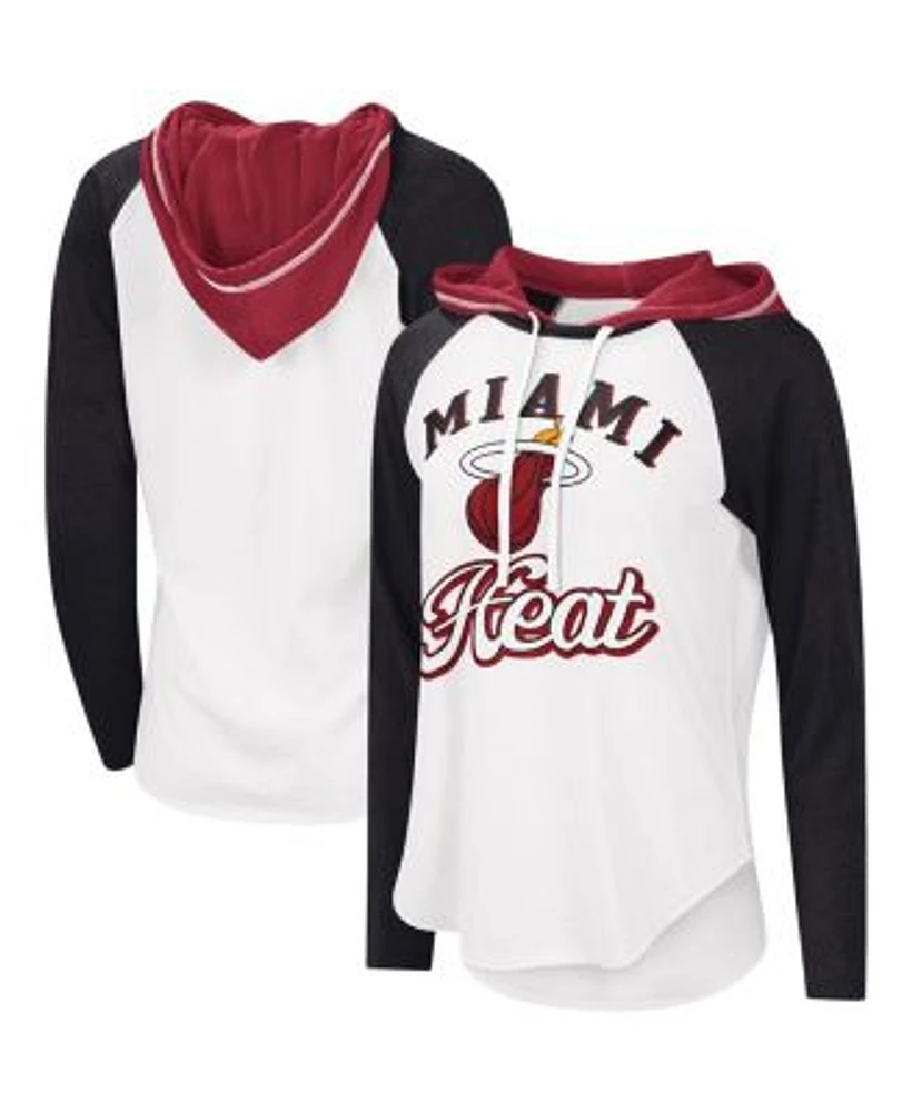 White miami heat hoodie clearance
