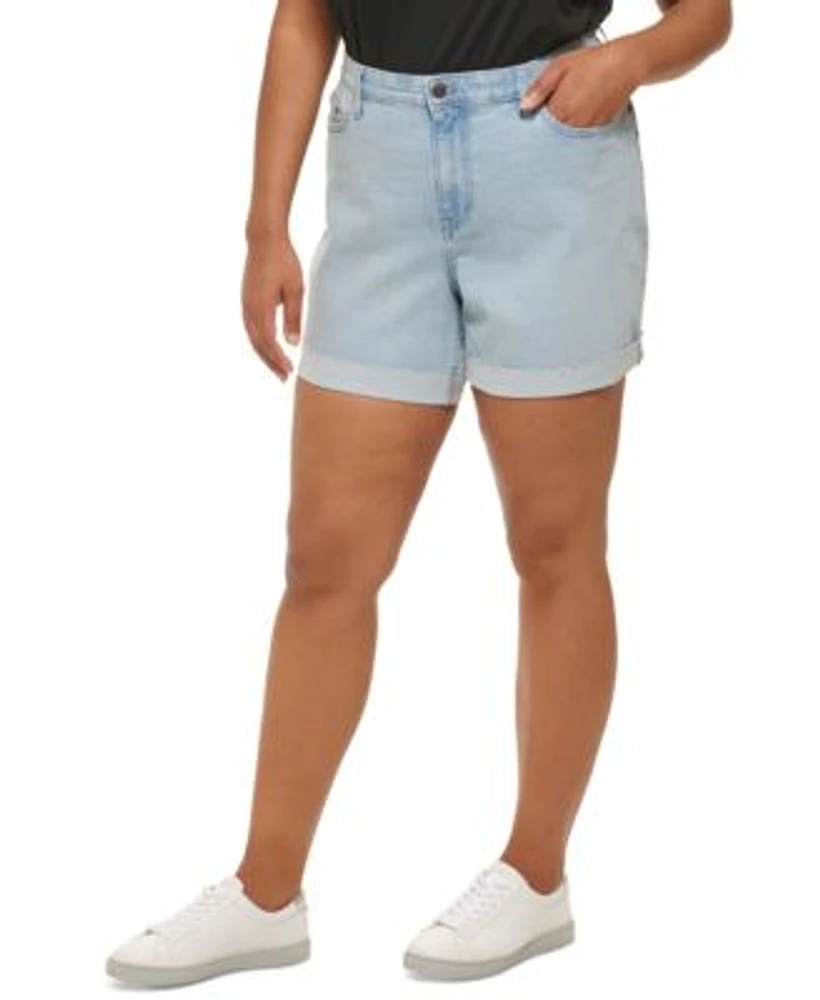 Macys plus shorts hotsell