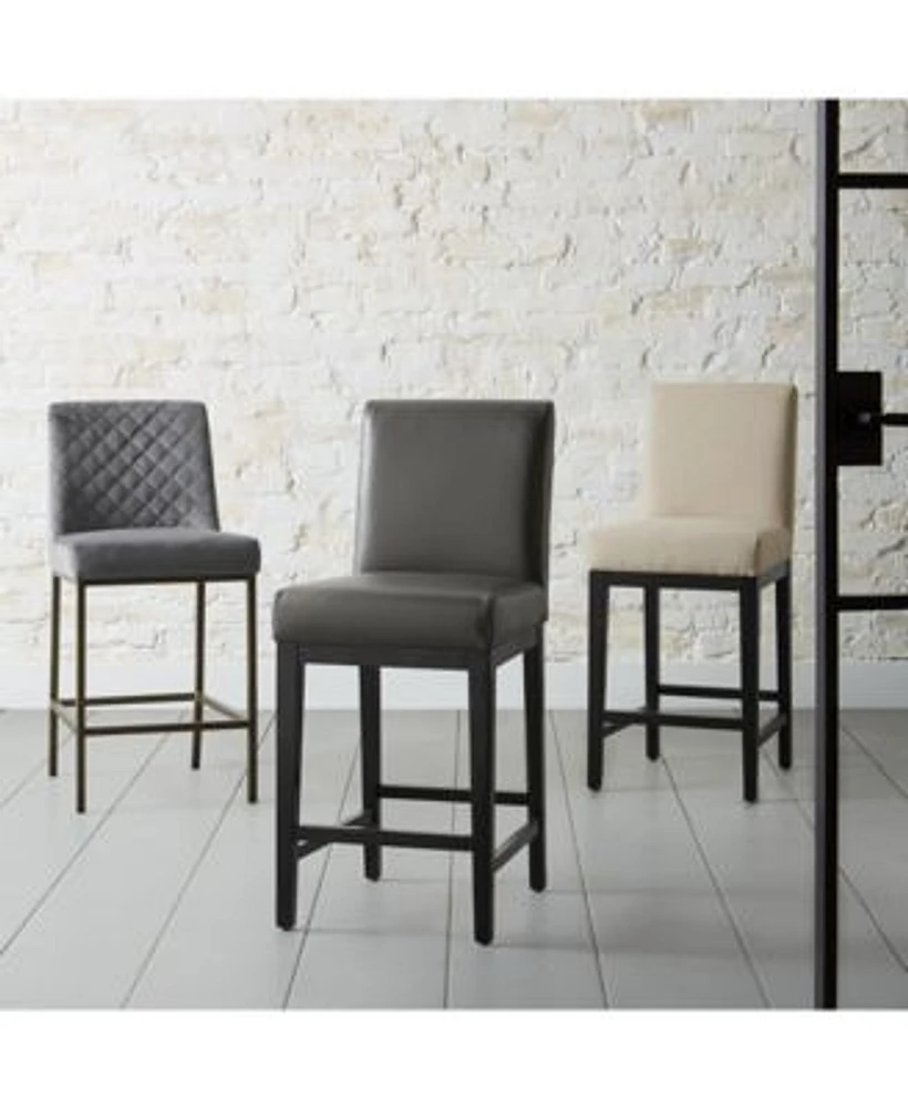 Cambridge velvet 2025 counter stool