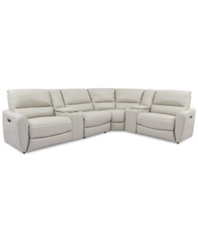 Danvors leather cheap power recliner