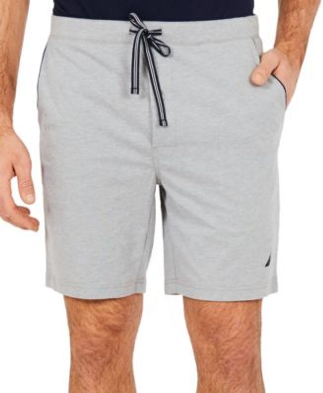 Lands' End Men's Knit Rib Short Sleeve Henley Pajama Shirt 