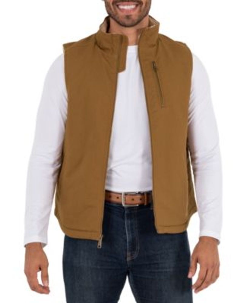 Wells lamont canvas jacket with sherpa lining outlet