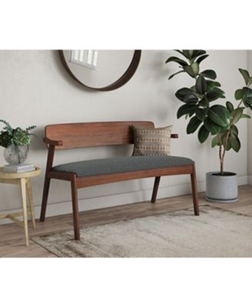 Dining bench with discount arms