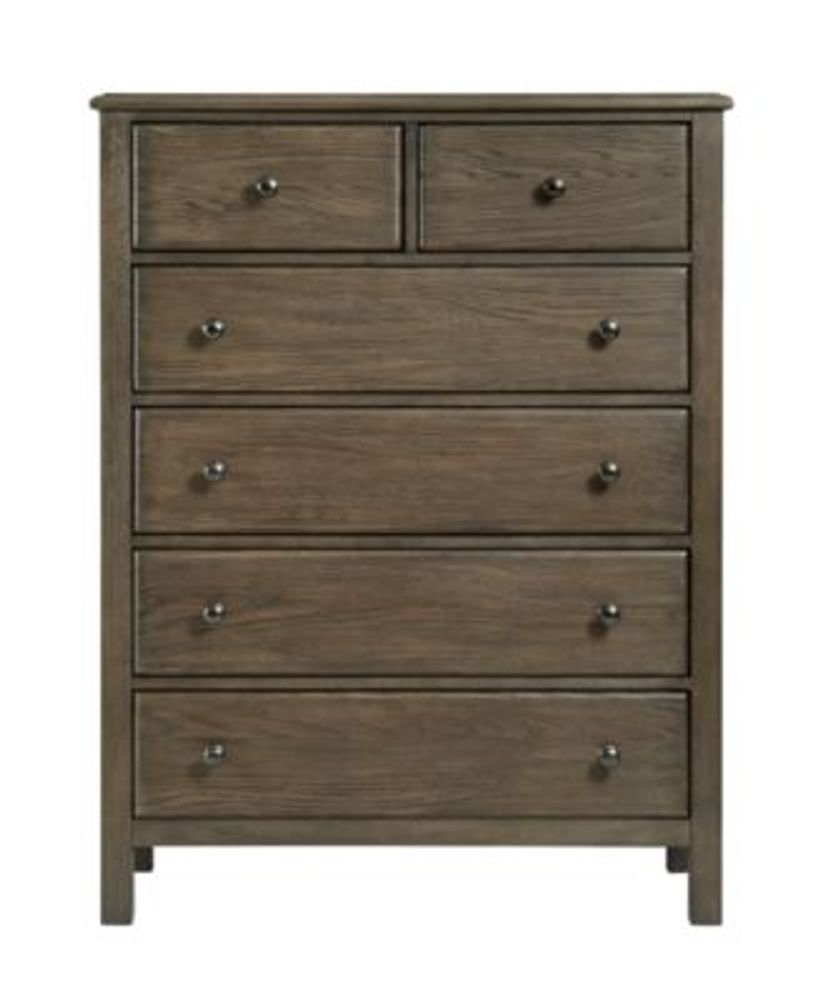 Furniture Parker Mocha Upholstered Bedroom Furniture 3Pc. Set (Queen