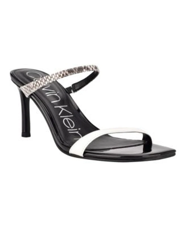 Calvin Klein Women s Halena Barely There Stiletto Heel Dress