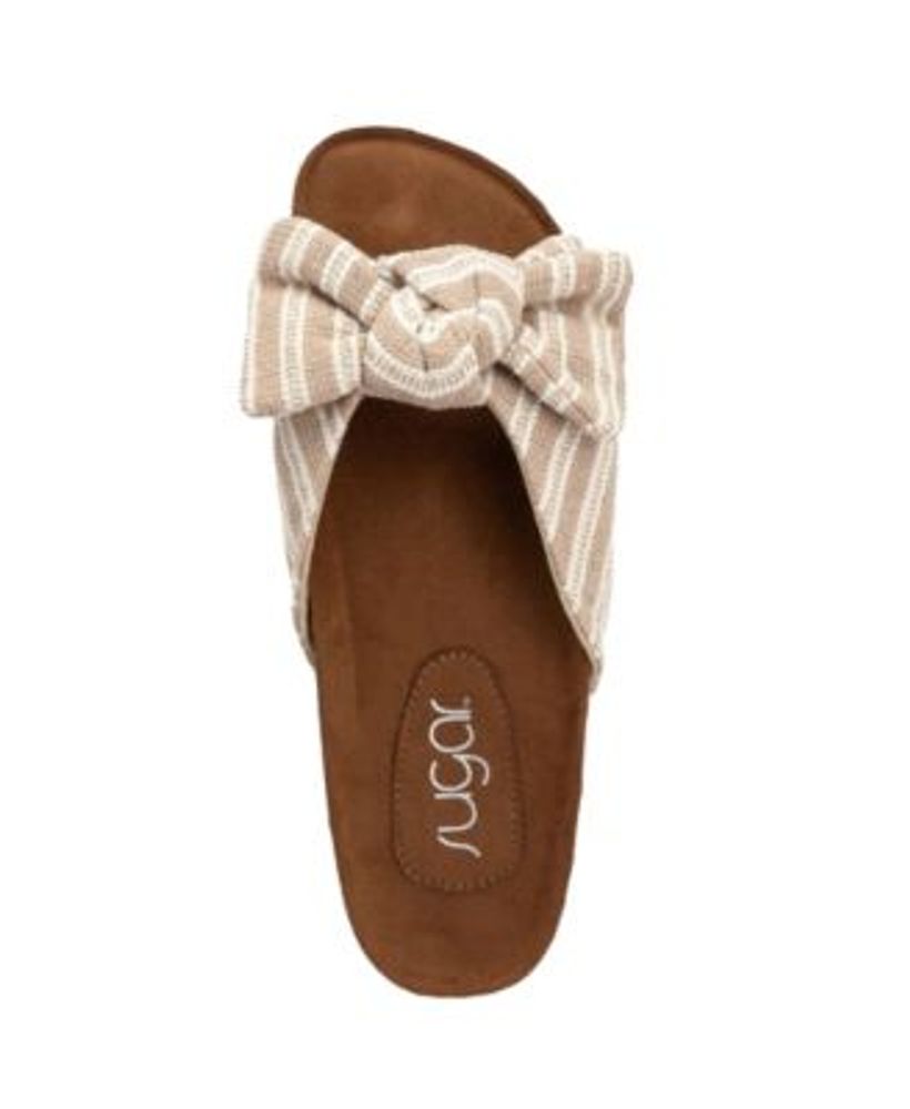 Sugar Women s Xin Cork Footbed Sandals Mall of America
