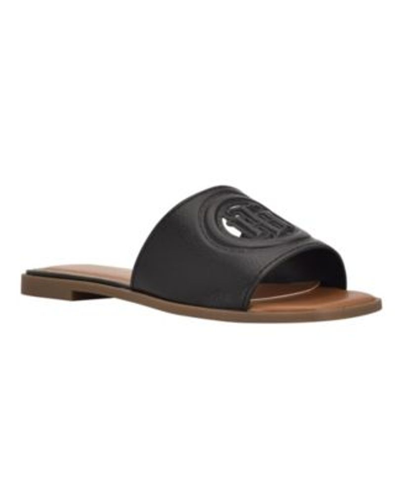 Tommy hilfiger women's flat sandals store