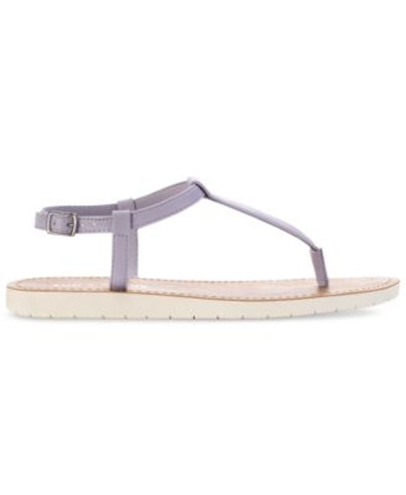 Macys white cheap flat sandals