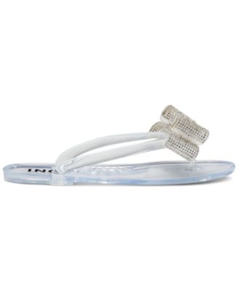 INC International Concepts Madena Bow Jelly Sandals Created for