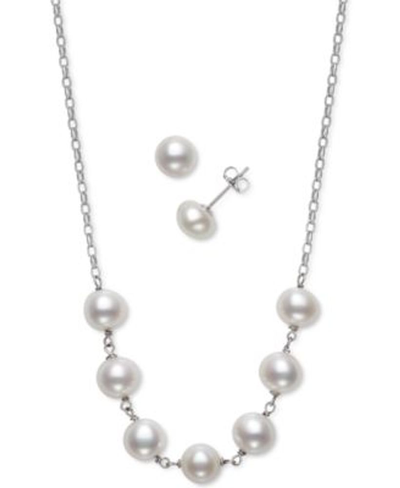 Belle de mer pearl necklace sale macy's