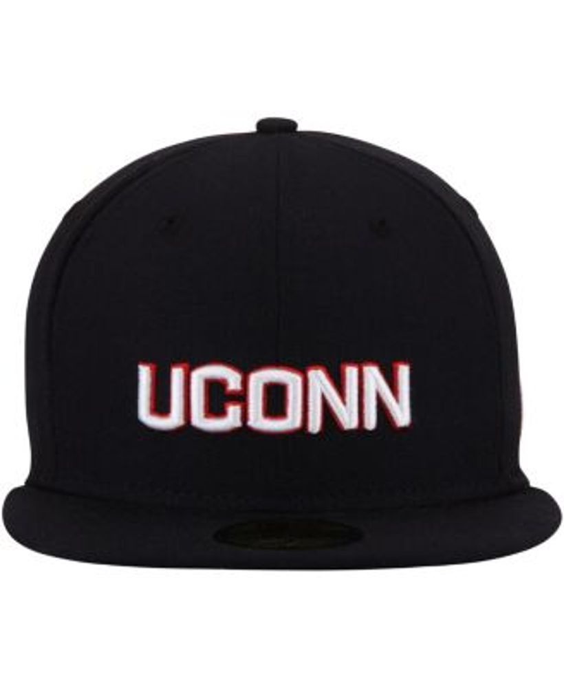 New Era Men s Navy UConn Huskies Basic 59FIFTY Fitted Hat Mall