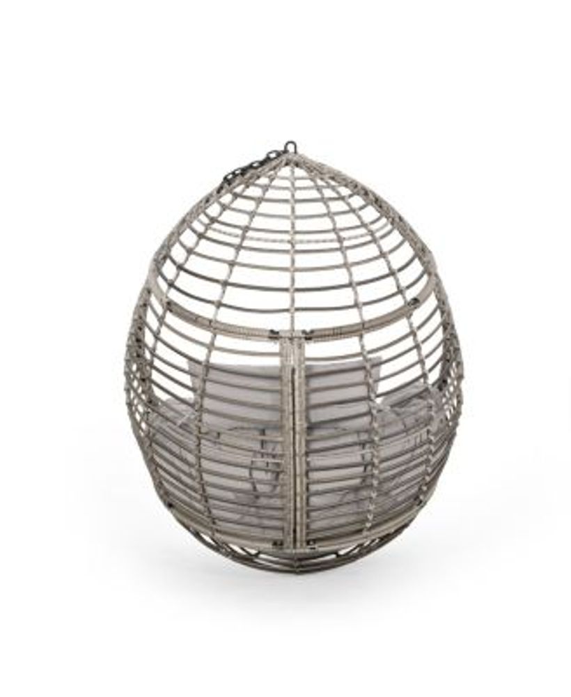 Noble House Layla Indoor and Outdoor Hanging Basket Chair Mall of