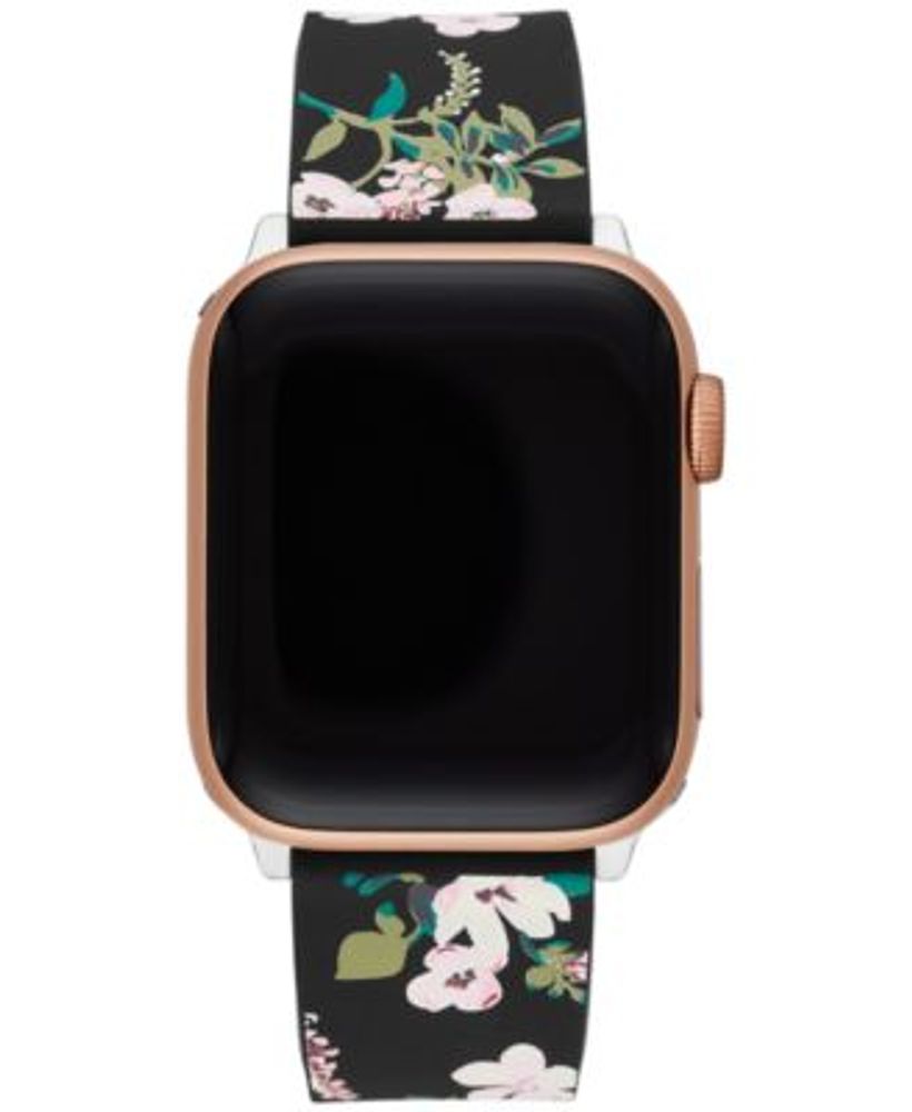 Kate spade new york Women s Multicolored Floral Silicone Apple