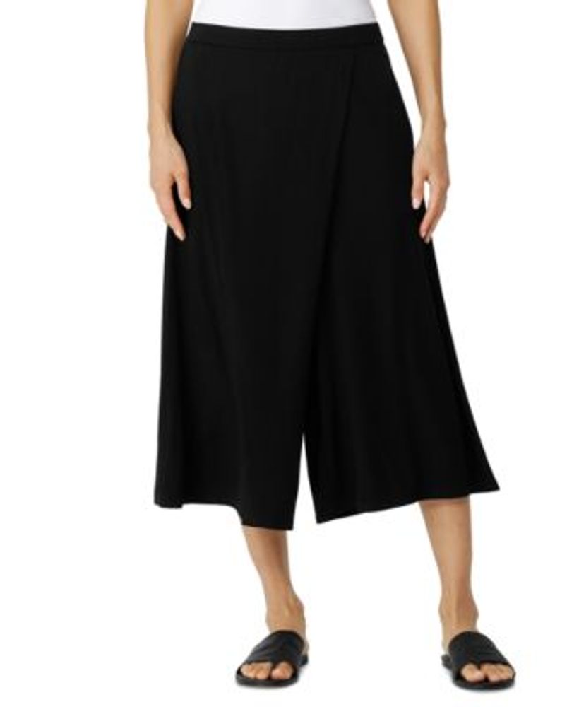 Eileen Fisher Women s Wide Leg Cropped Pants Mall of America