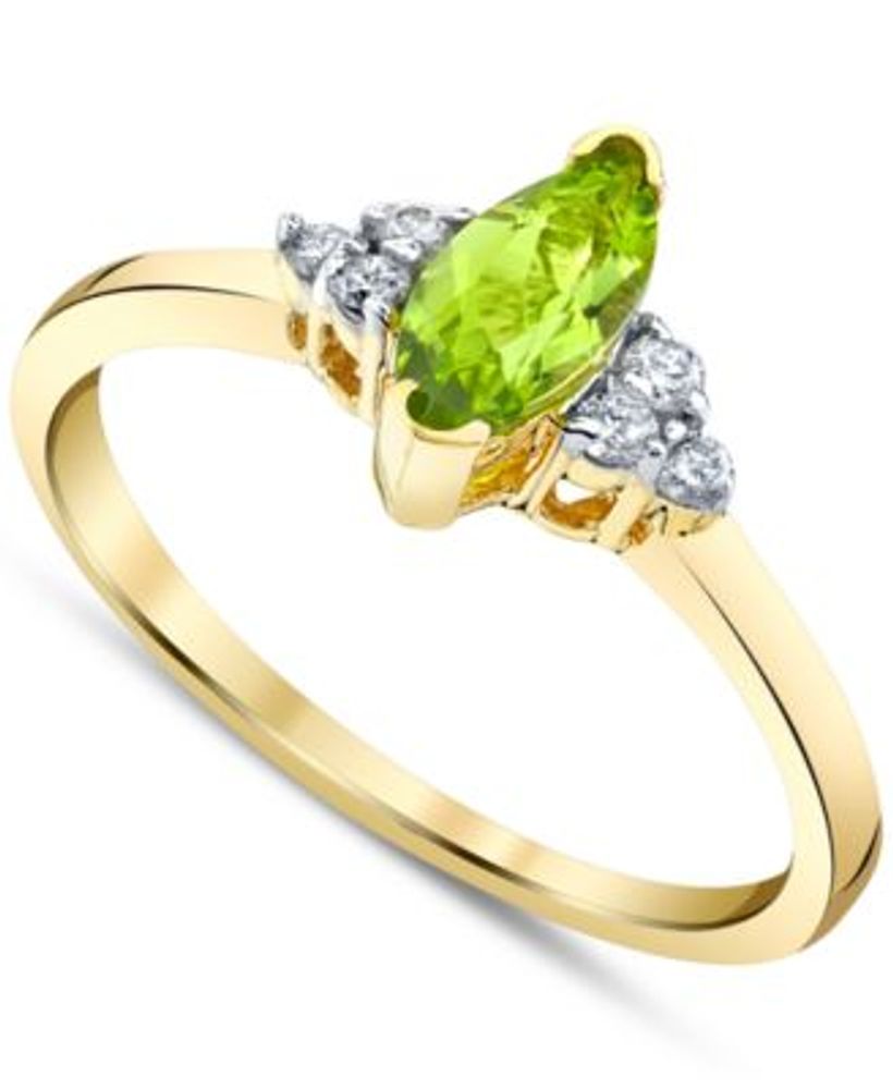 Macy's peridot rings online
