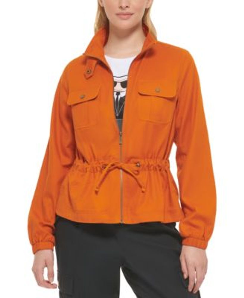 Karl Lagerfeld Paris Women's Double Pocket Utility Jacket Mall of America®