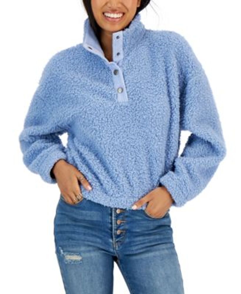 Juniors sales sherpa pullover