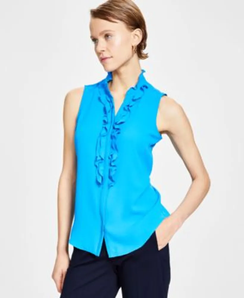 Macys ruffle new arrivals top