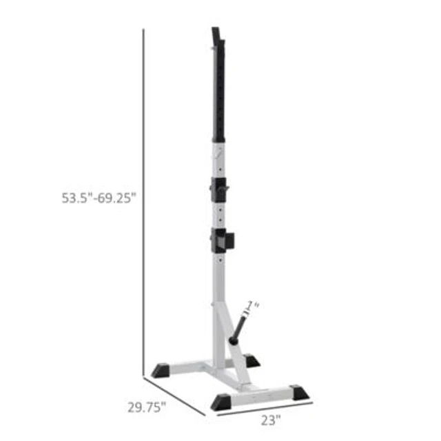 Soozier 2 piece squat hot sale rack