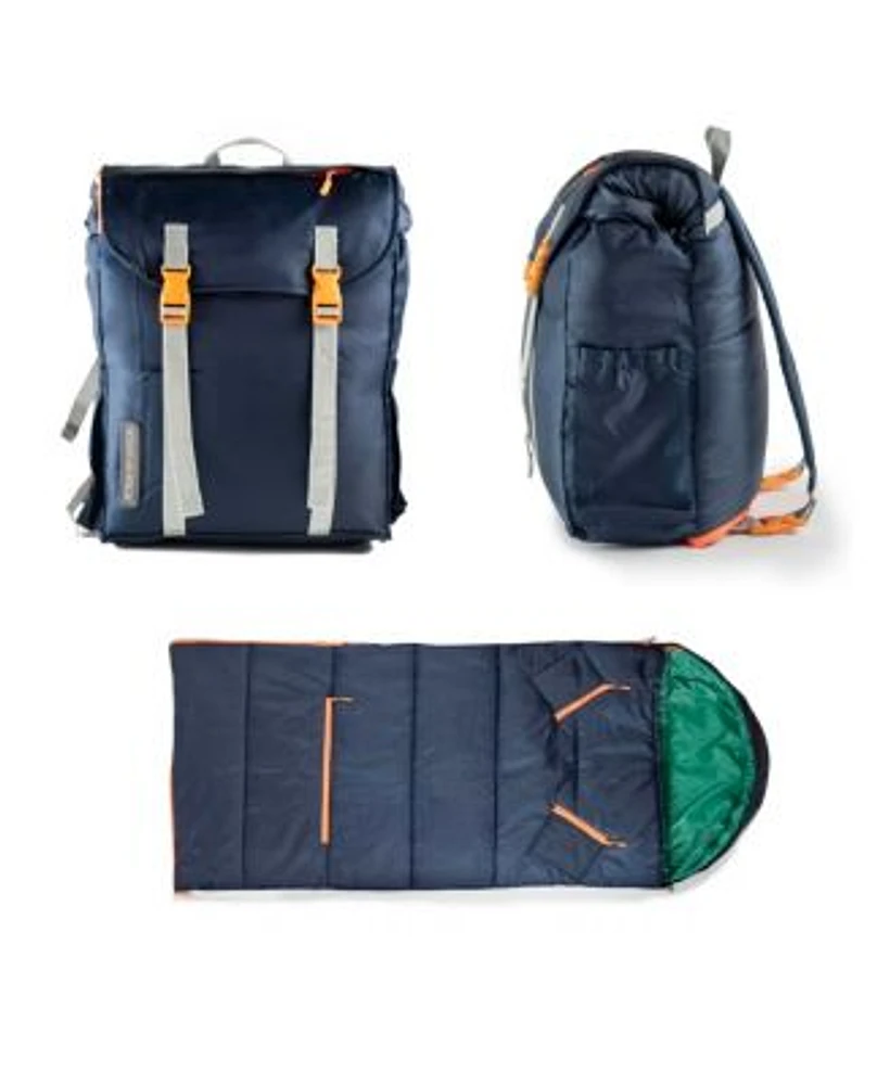 Mimish Sleep n pack 37 F Packable Kid s Sleeping Bag Backpack