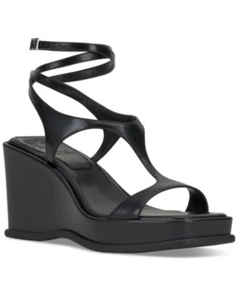 Vince Camuto Fetemee Strappy Sport Wedge Sandals Hawthorn Mall