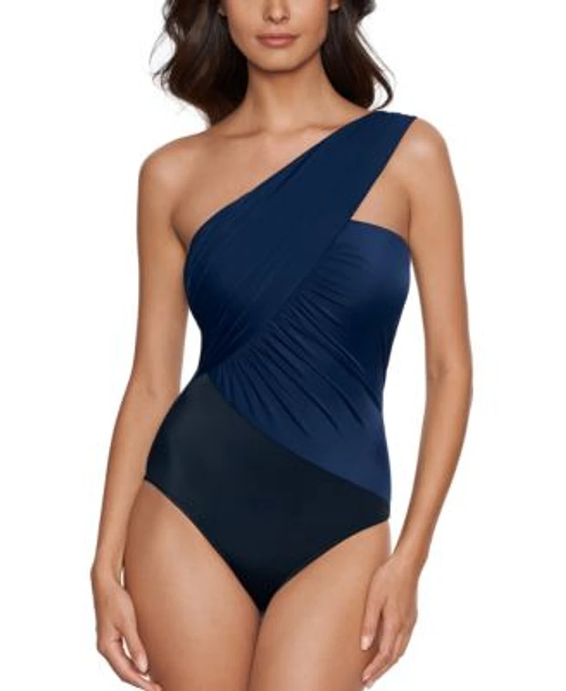 Asymmetrical one discount piece bathing suits