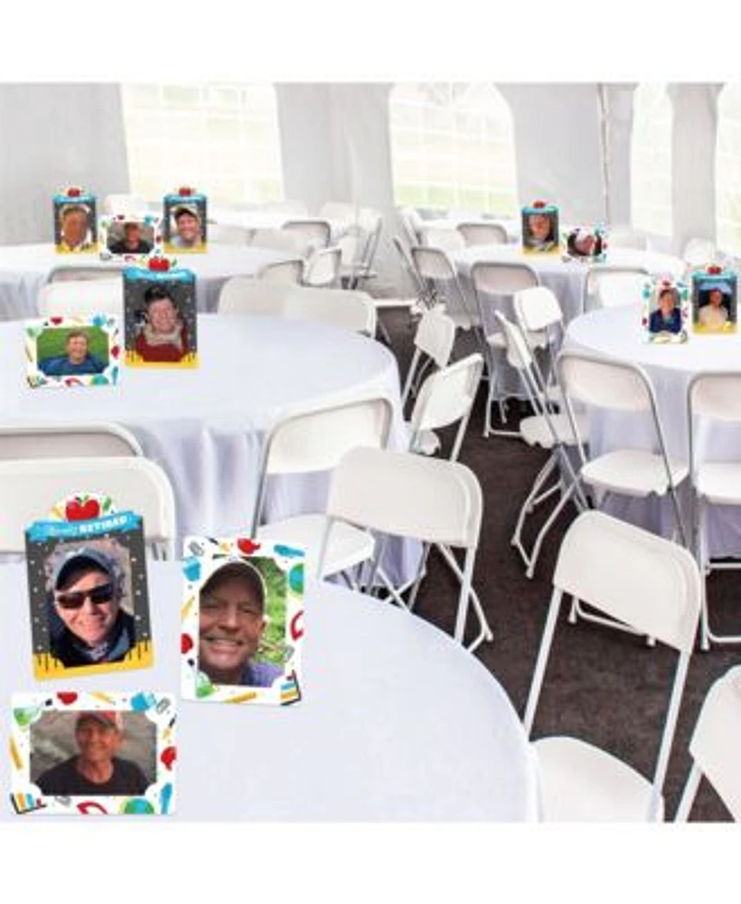 Big Dot of Happiness Teacher Retirement Happy Retirement Party 4x6