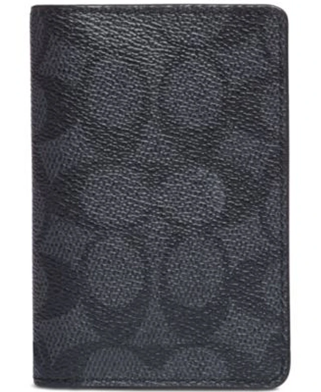 Macys mens coach discount wallet
