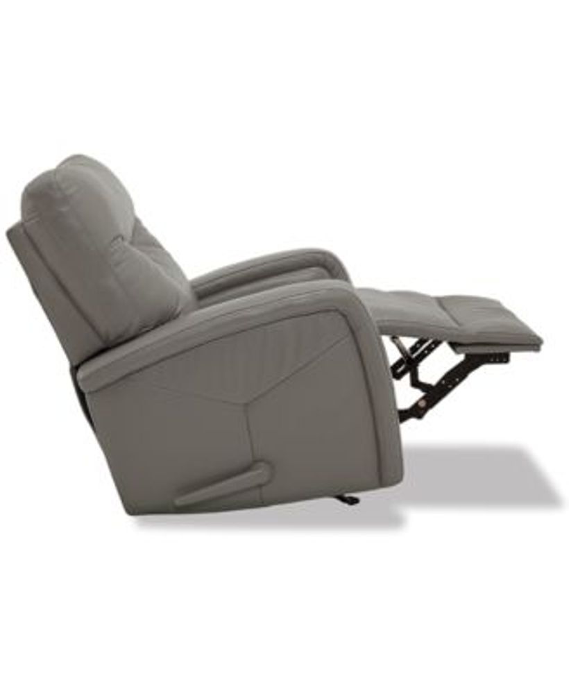 Erith leather power swivel glider recliner sales
