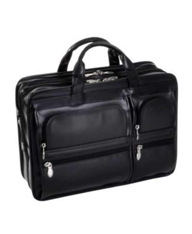 Macys sales leather briefcase