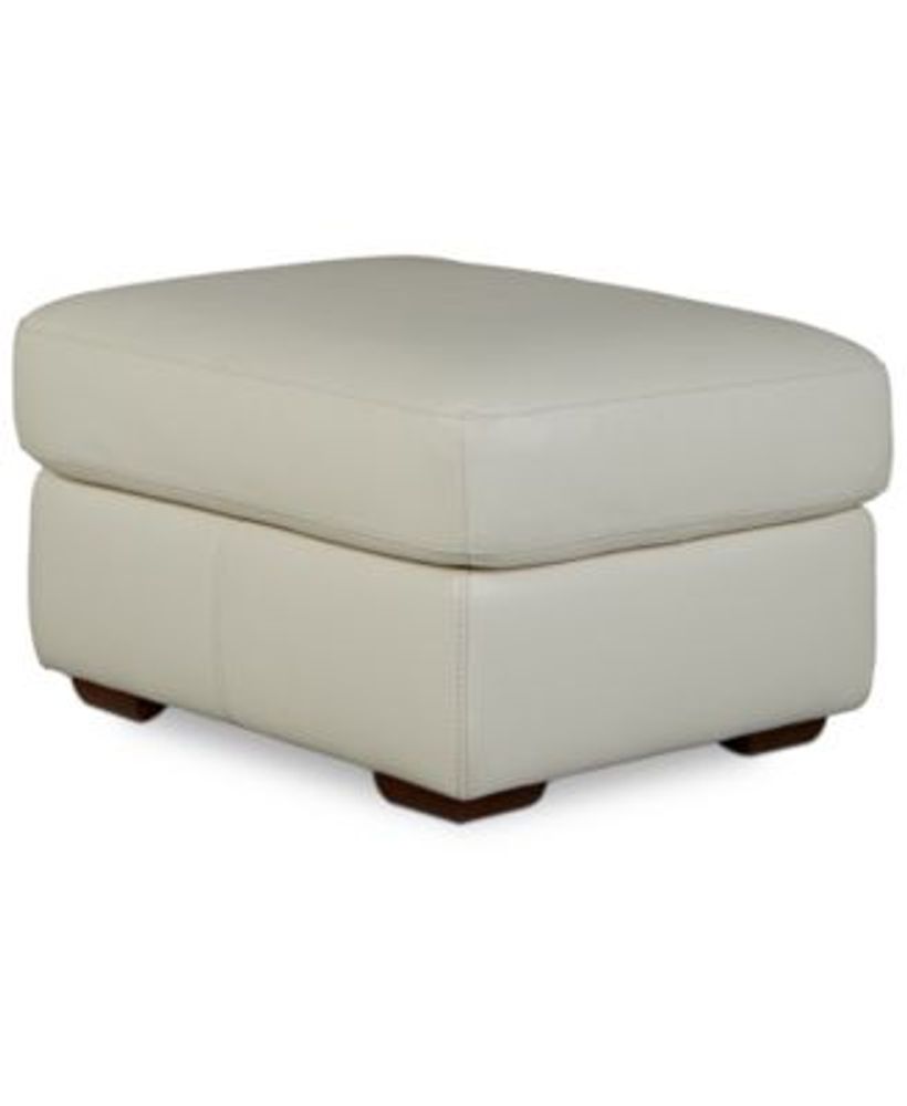 Macys jaspene store leather sofa