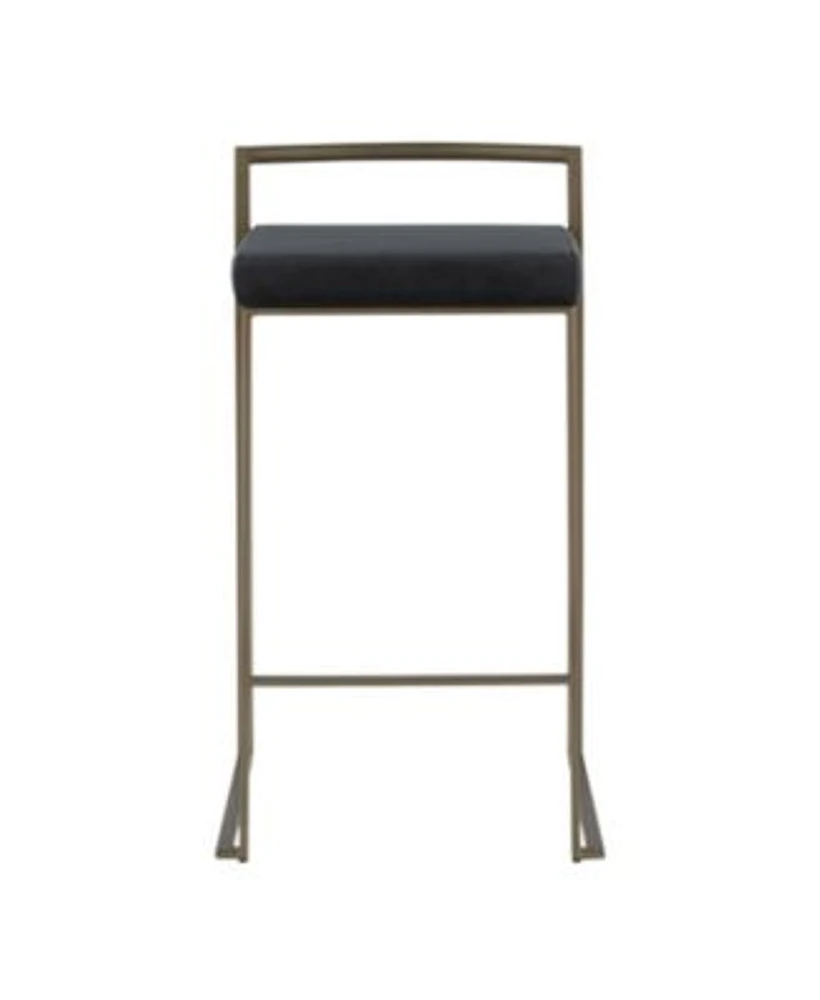 Lumisource Fuji Antique Counter Stool, Set of 2 Mall of America®