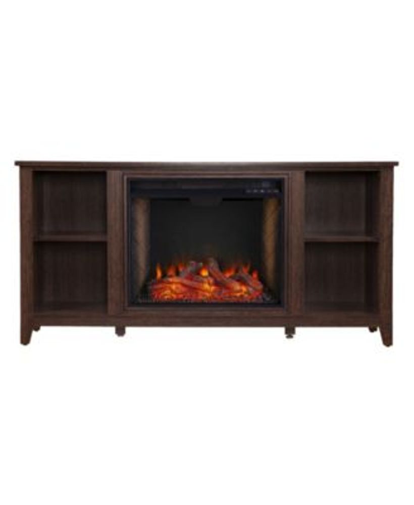 Southern Enterprises Bellingham AlexaEnabled Electric Fireplace with