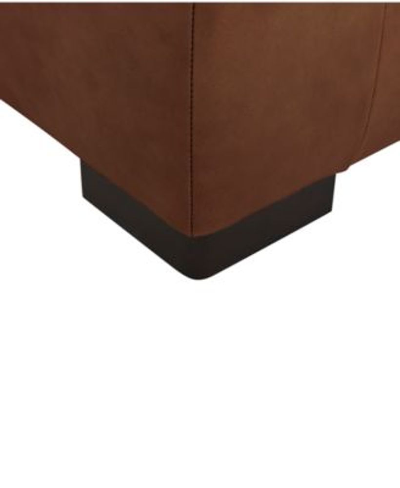 Chelby top leather sectional