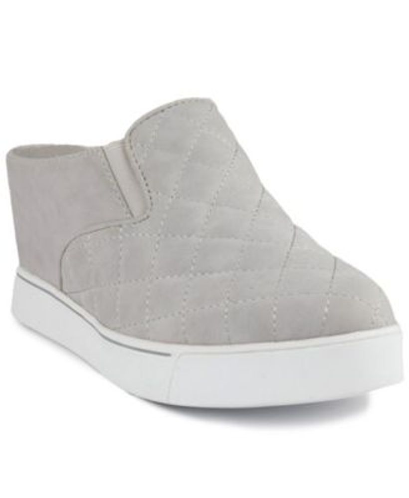 quilted wedge sneakers