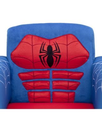 Delta Children Marvel Spider-Man Figural Upholstered Kids Chair by ...