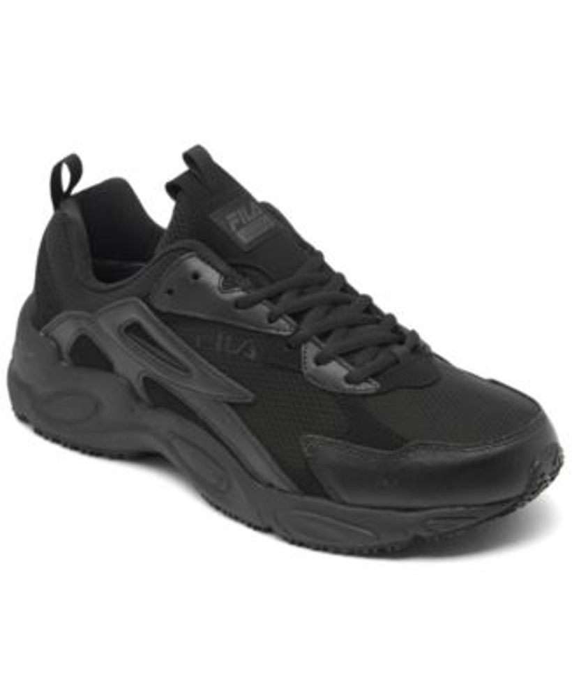 Fila Men s Memory Late shift Slip Resistant Work Sneakers from