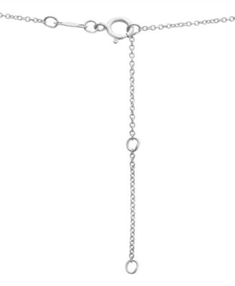 Macy's black on sale diamond necklace