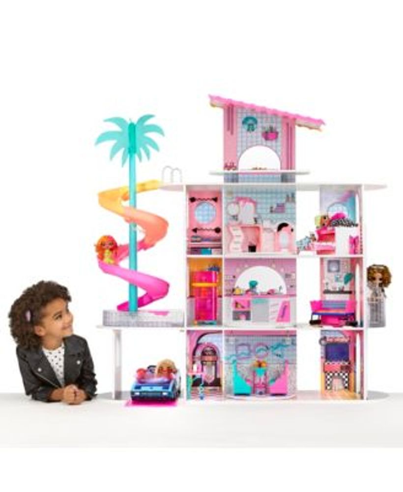 How big is the lol doll house cheap