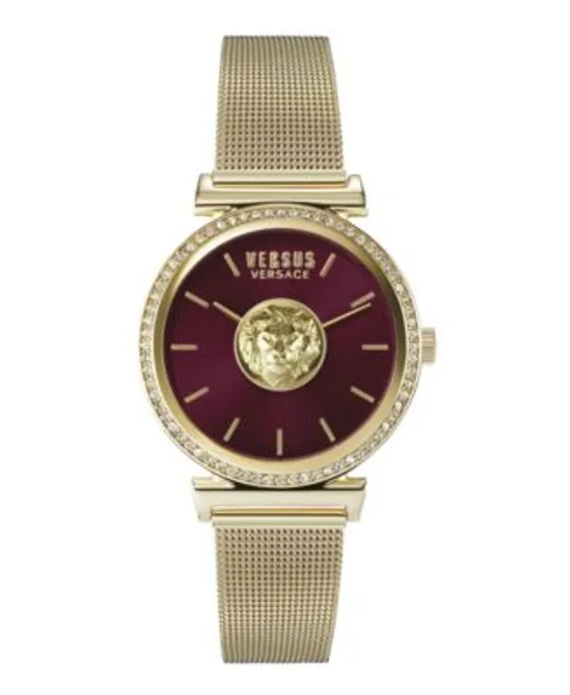 Versus by Versace Women's Canton Road Gold-tone Stainless Steel