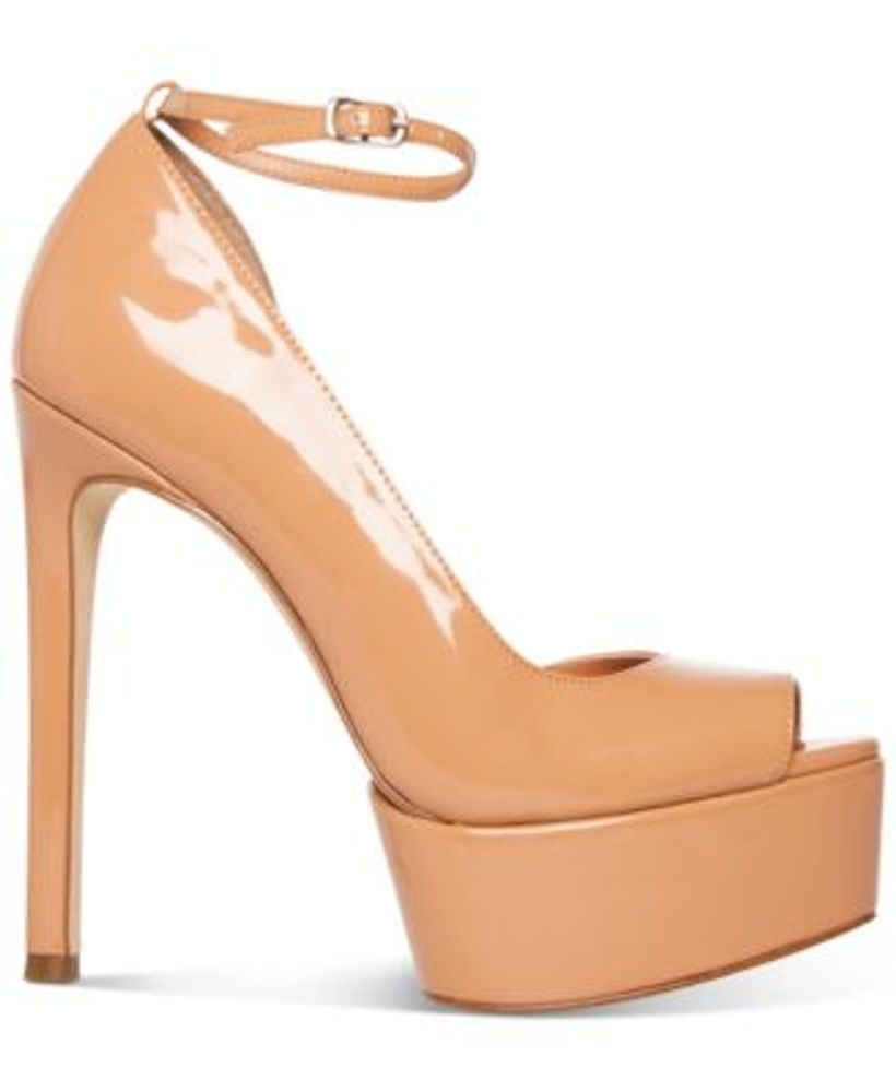 Steve Madden Women s Affair Ankle Strap Platform Pumps Mall of