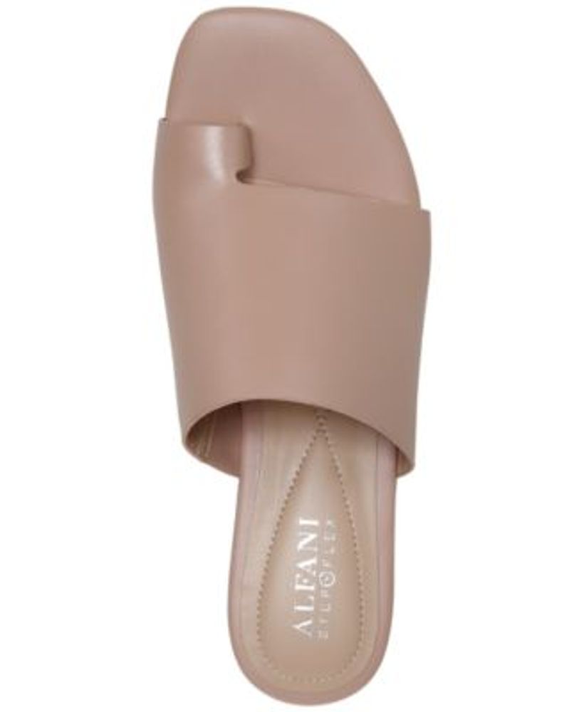 Alfani Women s Step N Flex Colyerr Thong Dress Sandals Created