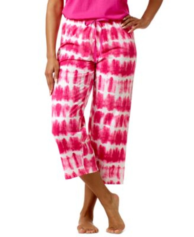 Womens capri best sale sleep pants