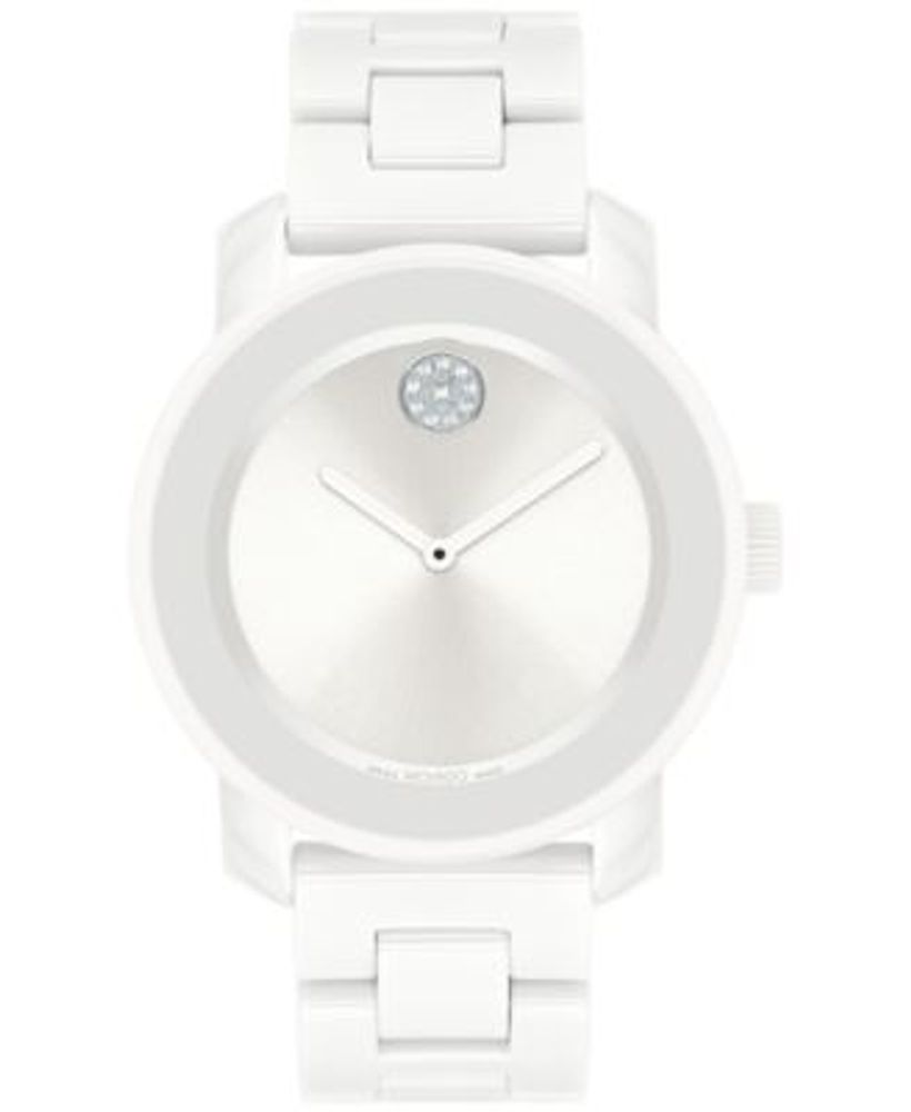 Macy's movado bold watch outlet