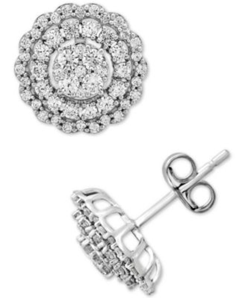 Macy's 1 carat diamond earrings online