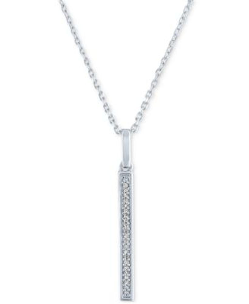 Macys on sale bar necklace