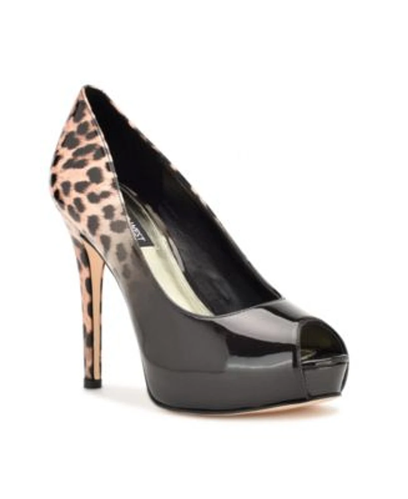 Nine West Women s Hethr Platform Heel Peep Toe Pumps Connecticut