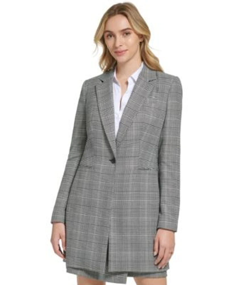 Women's glen new arrivals plaid jacket