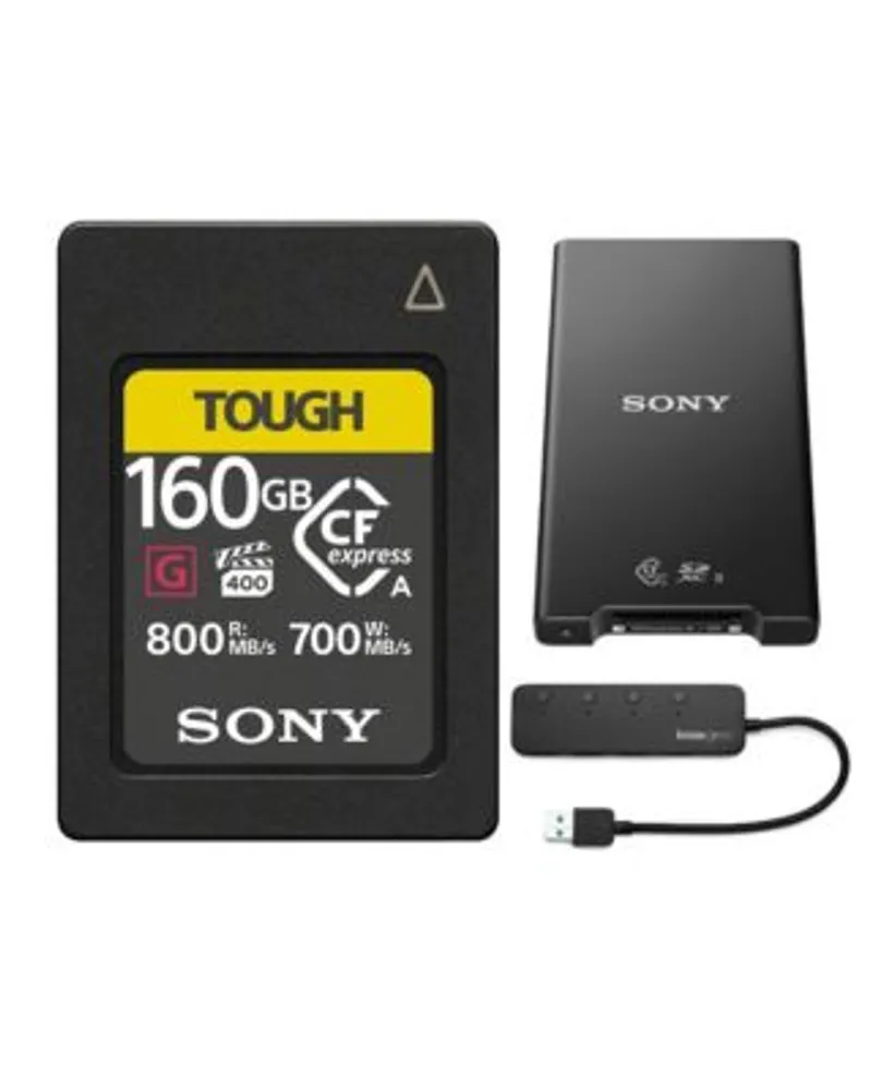Sony Cfexpress Type A 160Gb Memory Card With Card Reader And 4