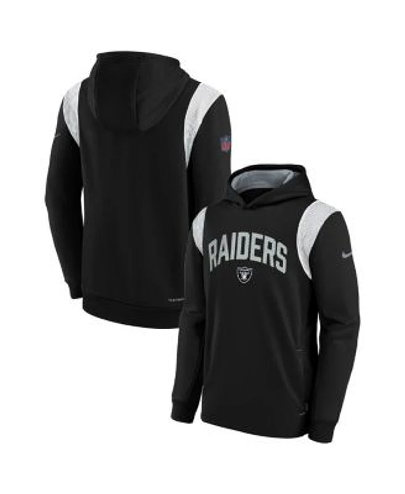 Nike Youth Boys Black Las Vegas Raiders Sideline Fleece